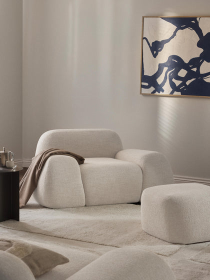 Westwing Collection Loungesessel Wolke aus Bouclé Super Sparpreis