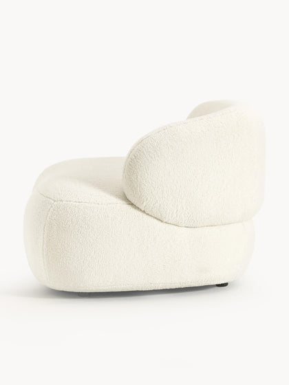 Westwing Collection Loungesessel Alba aus Teddyfell Letzte 3 Tage
