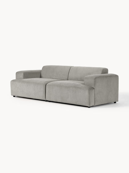 Westwing Collection Cord-Sofa Melva (3-Sitzer) Sonderangebot der Fabrik
