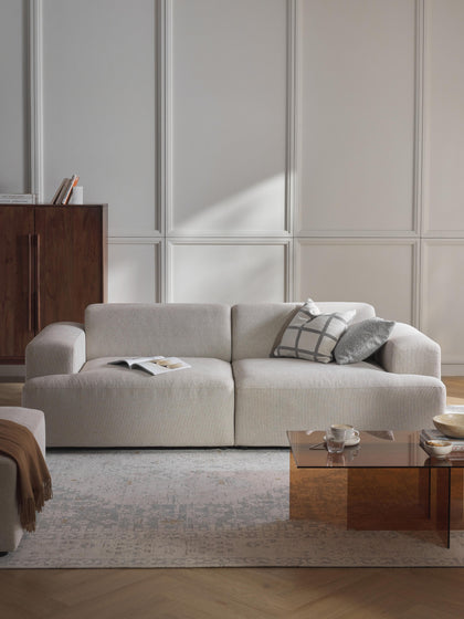 Westwing Collection Sofa Melva (3-Sitzer) Begrenzt auf 3 Tage
