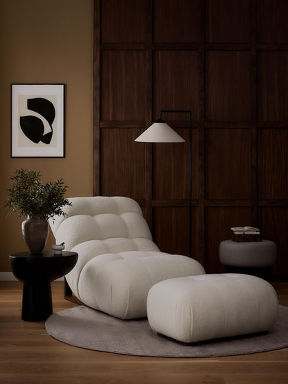 Westwing Collection Teddy-Polsterhocker Stanley Rabatte dieses Monats