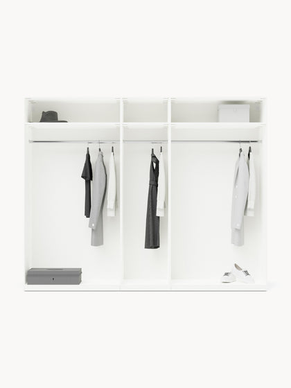 Westwing Collection Modularer Drehtürenschrank Simone 250 cm Breite mehrere Varianten Hotsell