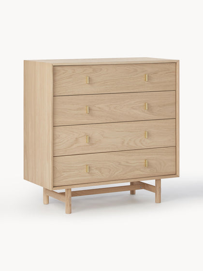 Westwing Collection Kommode Diana aus Eichenholz