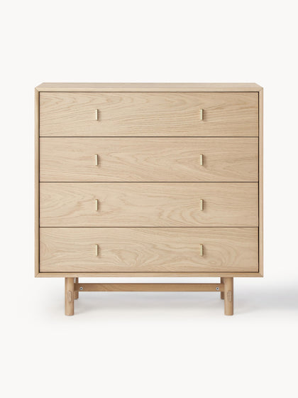 Westwing Collection Kommode Diana aus Eichenholz im Angebot