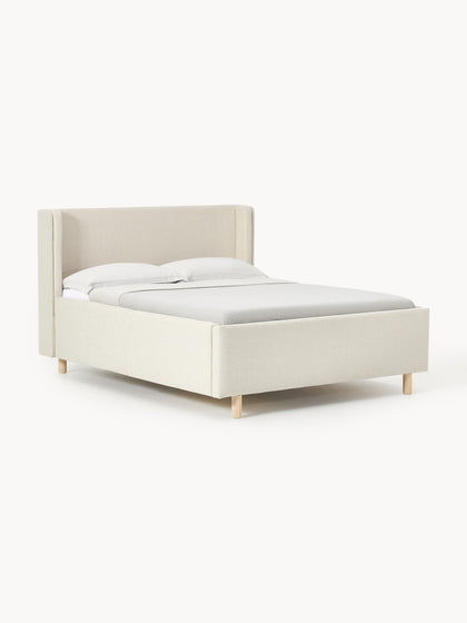 Westwing Collection Polsterbett Arche mit Schubladen