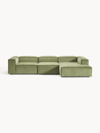 Westwing Collection Modulares Ecksofa Lennon aus Cord Online Shopping