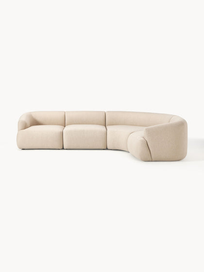 Westwing Collection Modulares Ecksofa Sofia (4-Sitzer) Black Friday