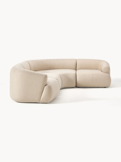 Westwing Collection Modulares Ecksofa Sofia (4-Sitzer) Black Friday