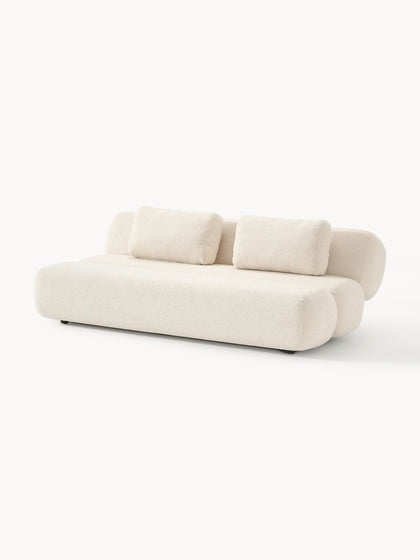 Westwing Collection Teddy-Schlafsofa Caterpillar (3-Sitzer) Osterangebot