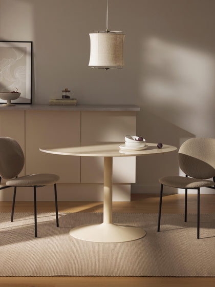 Westwing Collection Ovaler Marmor-Esstisch Miley 120 x 90 cm Zeitlich begrenztes Angebot