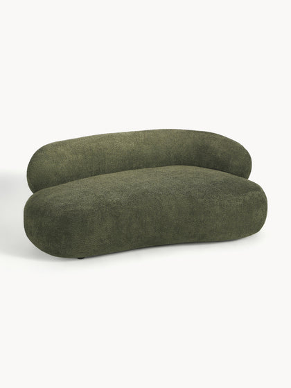 Westwing Collection Sofa Alba (2-Sitzer) aus Teddy-Bouclé Blitzangebot