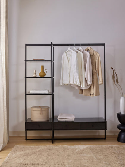 Westwing Collection Offener Kleiderschrank Pacey Riesige Ersparnisse