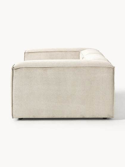 Westwing Collection Modulares Sofa Lennon (3-Sitzer) aus Cord Begrenzte Freigabe