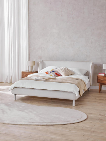 Westwing Collection Polsterbett Luma mit Kopfteil JETZT KAUFEN
