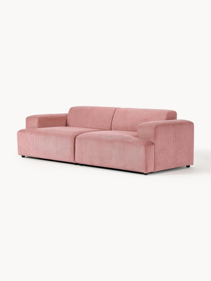 Westwing Collection Cord-Sofa Melva (3-Sitzer) Bis zu 50% Rabatt