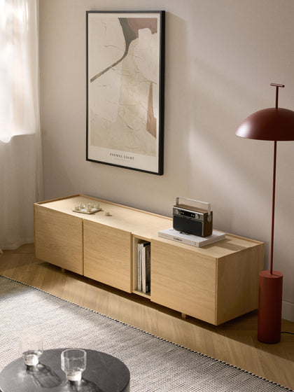 Westwing Collection Holz-TV-Lowboard Larsen Bis zu 65% Rabatt