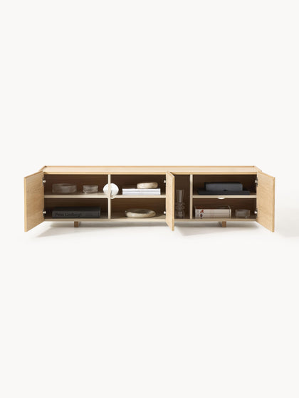 Westwing Collection Holz-TV-Lowboard Larsen Bis zu 65% Rabatt