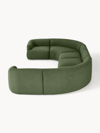 Westwing Collection Modulare XL Bouclé-Wohnlandschaft Sofia Discount Store für neue Produkte