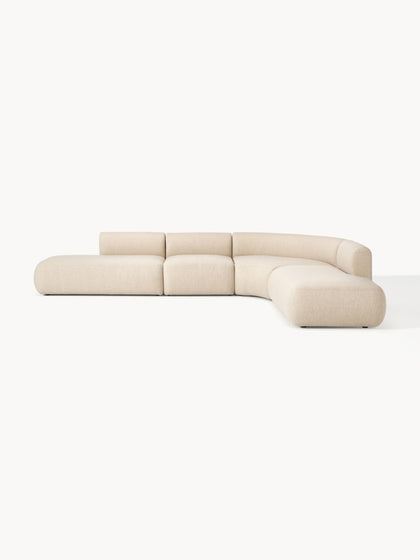 Westwing Collection Modulares Ecksofa Sofia (4-Sitzer)