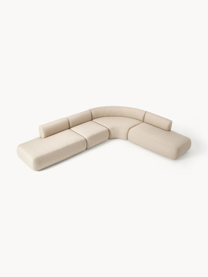 Westwing Collection Modulares Ecksofa Sofia (4-Sitzer) Super Rabatt