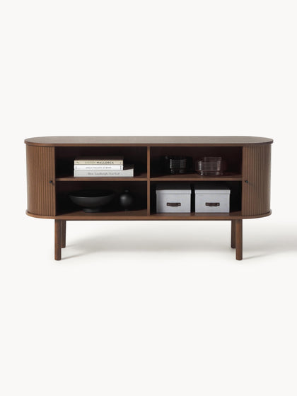 Westwing Collection Sideboard Calary mit geriffelter Front Riesige Rabatte