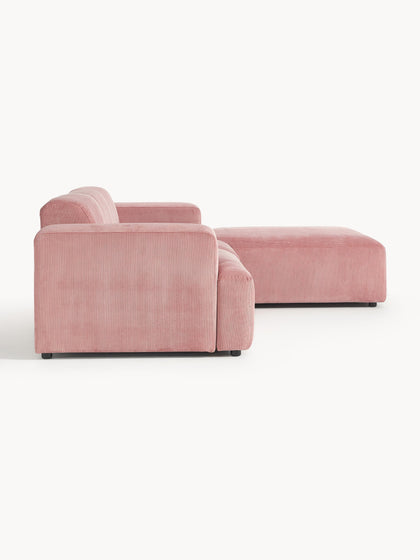 Westwing Collection Cord-Ecksofa Melva (4-Sitzer) Blitzverkäufe