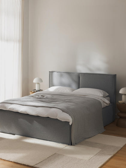 Westwing Collection Polsterbett Dream mit Stauraum Rabatt