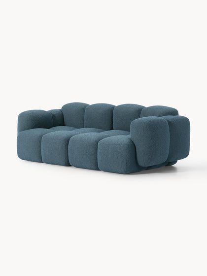 Westwing Collection Modulares Sofa Tayla (3-Sitzer) aus Bouclé Günstig kaufen