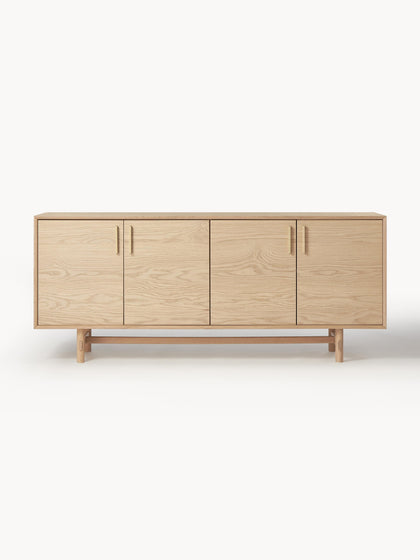 Westwing Collection Sideboard Diana aus Eichenholz Flash Sale