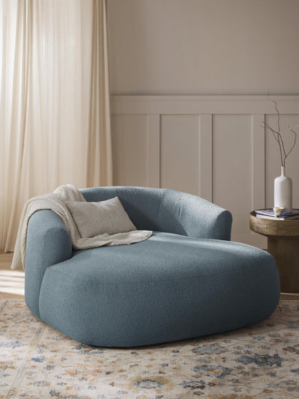 Westwing Collection XL Bouclé-Loungesessel Sofia Exklusivangebot