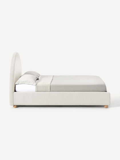 Westwing Collection Polsterbett Ebba mit Stauraum Black Friday