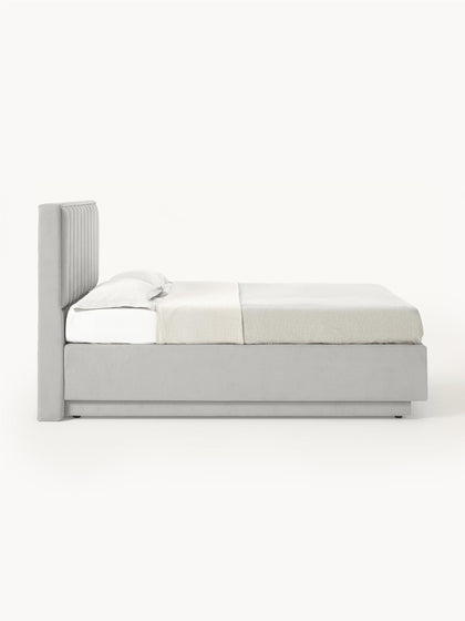 Westwing Collection Boxspringbett Livia mit Stauraum Osterangebot