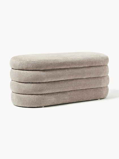Westwing Collection Polsterbank Alto mit Stauraum