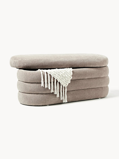 Westwing Collection Polsterbank Alto mit Stauraum Vatertagsangebot