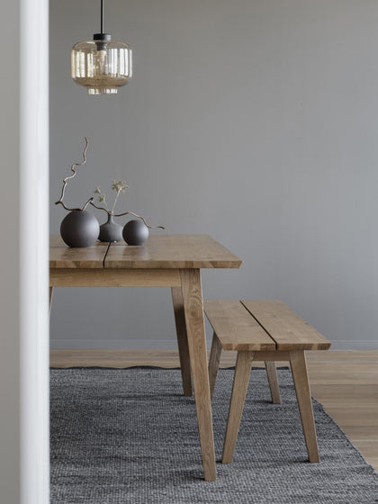 Westwing Collection Ausziehbarer Esstisch Melfort 180 - 280 x 90 cm Neueste Mode