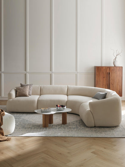 Westwing Collection Modulares Ecksofa Sofia (4-Sitzer) Neuheiten