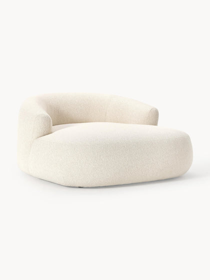 Westwing Collection XL Bouclé-Loungesessel Sofia