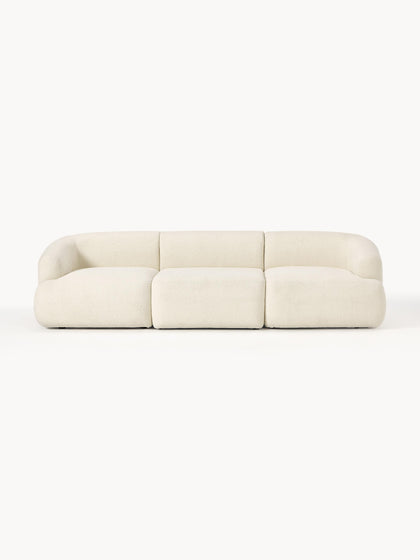 Westwing Collection Modulares Teddy-Sofa Sofia (3-Sitzer) Begrenzte Freigabe