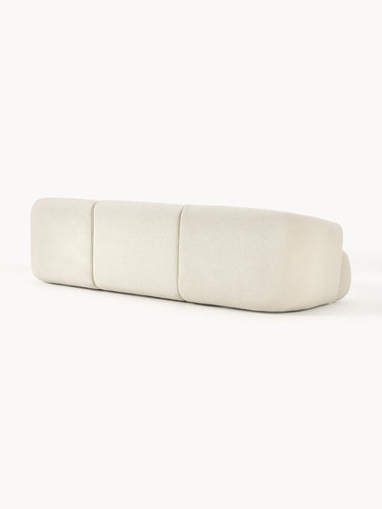 Westwing Collection Modulares Teddy-Sofa Sofia (3-Sitzer) Begrenzte Freigabe
