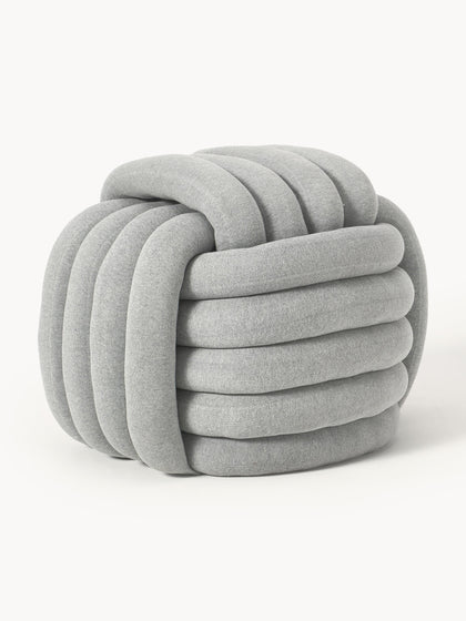 Westwing Collection Knoten-Pouf Twist