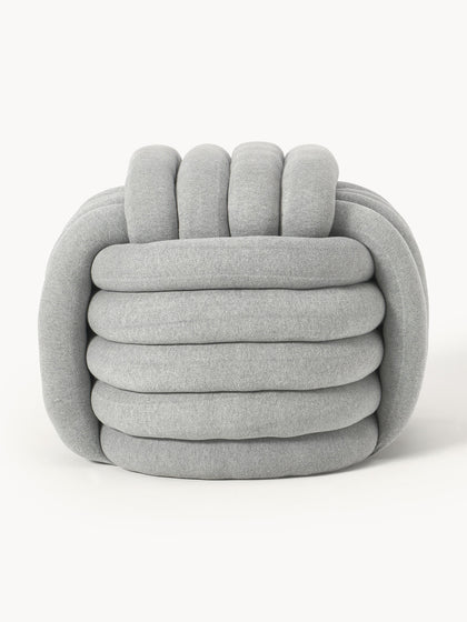 Westwing Collection Knoten-Pouf Twist Letzte 3 Tage