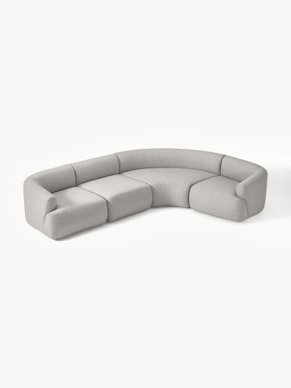 Westwing Collection Modulares Ecksofa Sofia (4-Sitzer) Neueste Stile