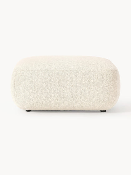Westwing Collection Bouclé-Hocker Sofia Zeitbegrenzte Promotion