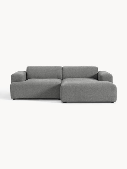 Westwing Collection Ecksofa Melva (3-Sitzer)