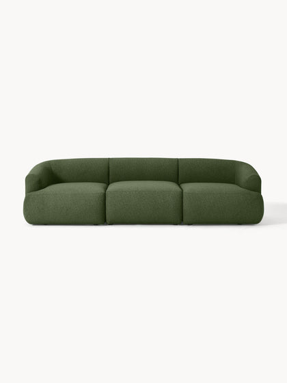 Westwing Collection Modulares Bouclé-Sofa Sofia (3-Sitzer)