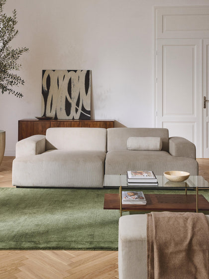 Westwing Collection Cord-Sofa Melva (2-Sitzer) Clearance-Verkauf