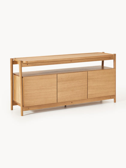 Westwing Collection Holz-Sideboard Libby Kostenloser Versand international