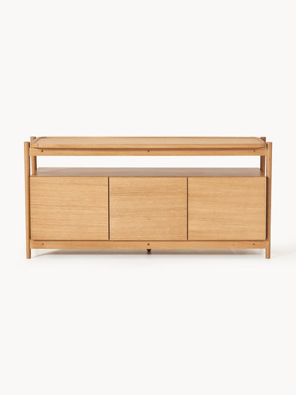 Westwing Collection Holz-Sideboard Libby Kostenloser Versand international