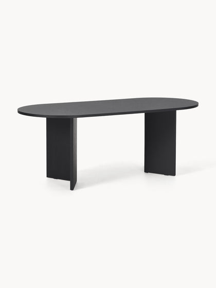 Westwing Collection Ovaler Holz-Esstisch Toni 200 x 90 cm Hotsell