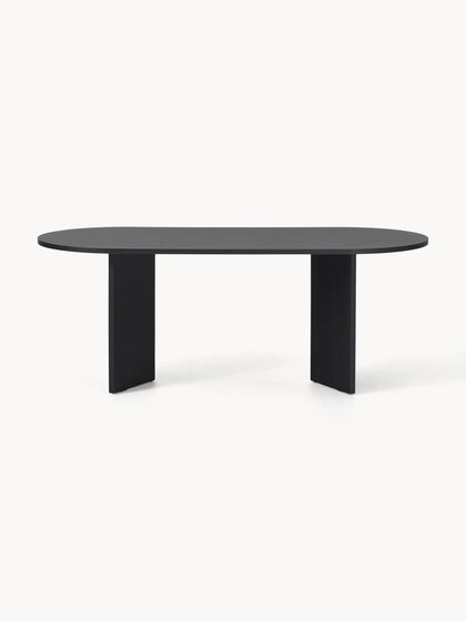 Westwing Collection Ovaler Holz-Esstisch Toni 200 x 90 cm Hotsell